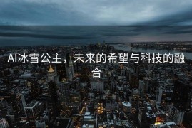 AI冰雪公主，未来的希望与科技的融合