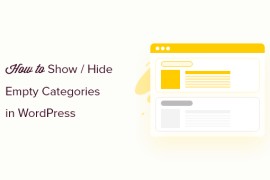 如何在 WordPress 中显示/隐藏类别（终极指南）