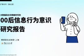 博报堂：00后信息行为意识研究报告-2025最新seo资料
