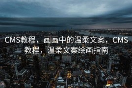 CMS教程，画画中的温柔文案，CMS教程，温柔文案绘画指南