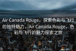 Air Canada Rouge，探索色彩与飞行的独特魅力，Air Canada Rouge，色彩与飞行的魅力探索之旅