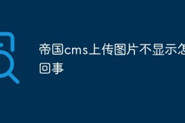 帝国cms上传图片不显示怎么回事
