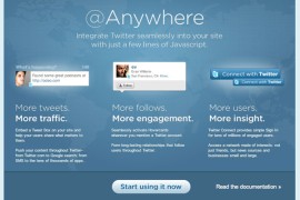 使用 Twitter 的 @Anywhere 服务的 6 个简单步骤