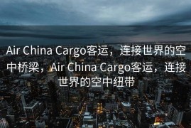 Air China Cargo客运，连接世界的空中桥梁，Air China Cargo客运，连接世界的空中纽带