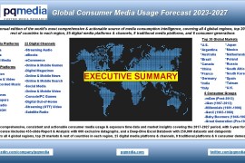 PQ media：2023-2027年全球媒体消费者使用预测报告-2025最新seo资料
