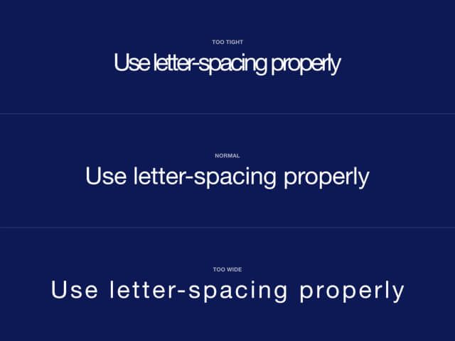 英文站字母的网站设计间距指南(图2)