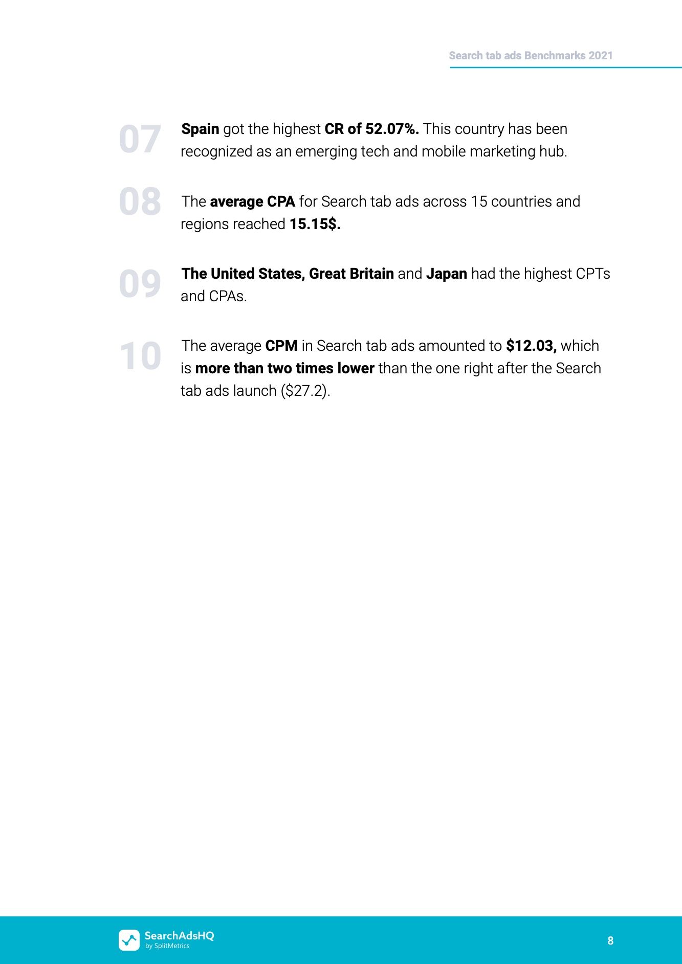 2021年搜索标签广告指标报告(图8)