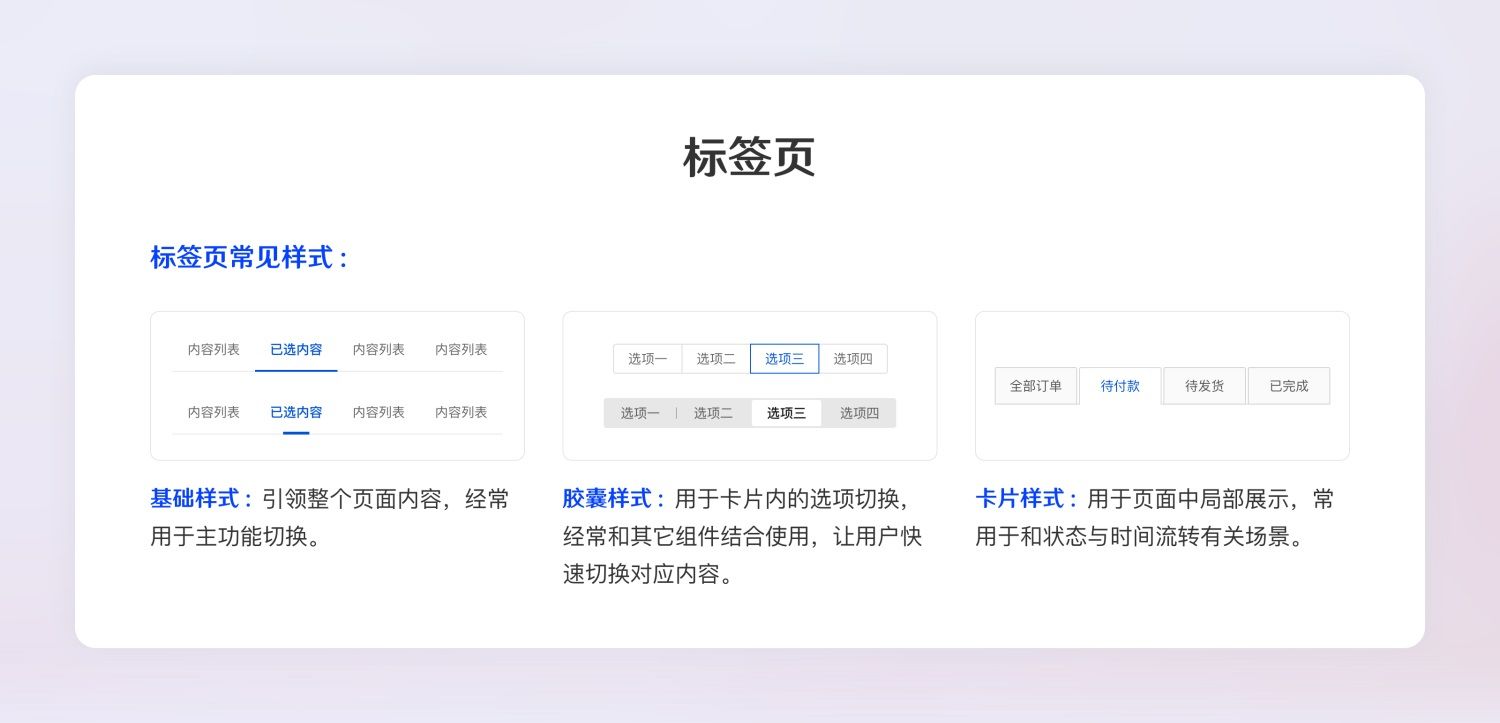 超全面的B端设计规范指南（一）：基础组件