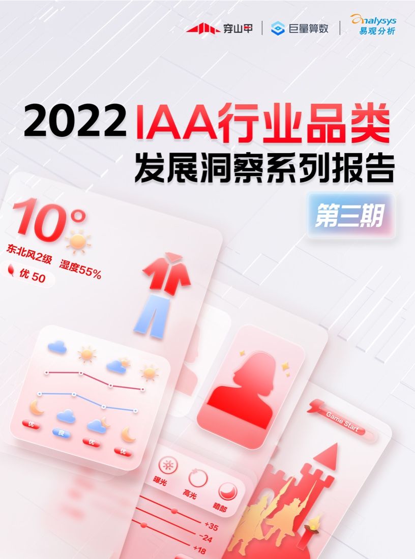 2022年IAA行业品类发展洞察系列报告(图1)