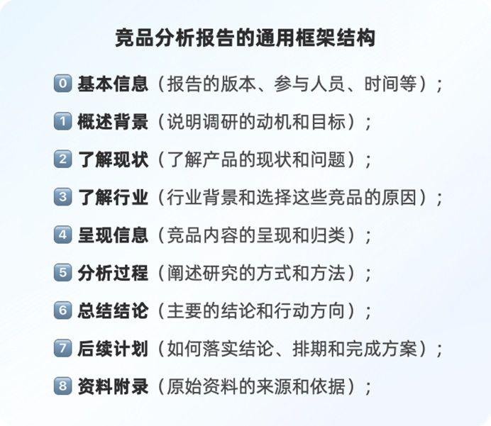 3大阶段+9个建议！帮你做好竞品分析！