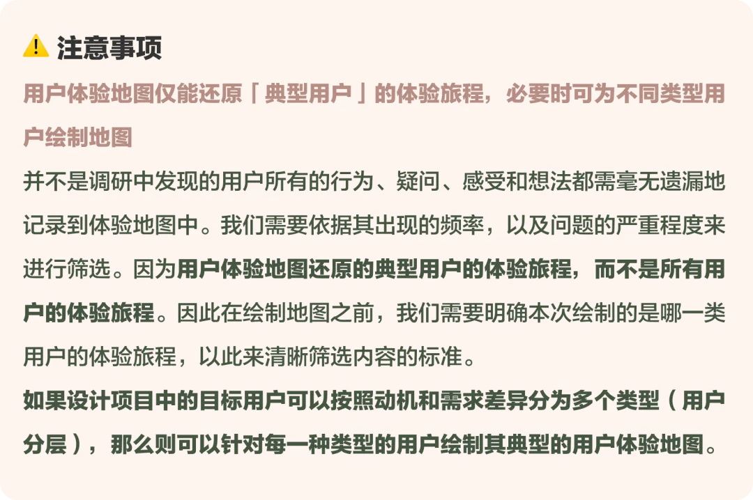 大厂出品！帮你完整掌握用户体验地图