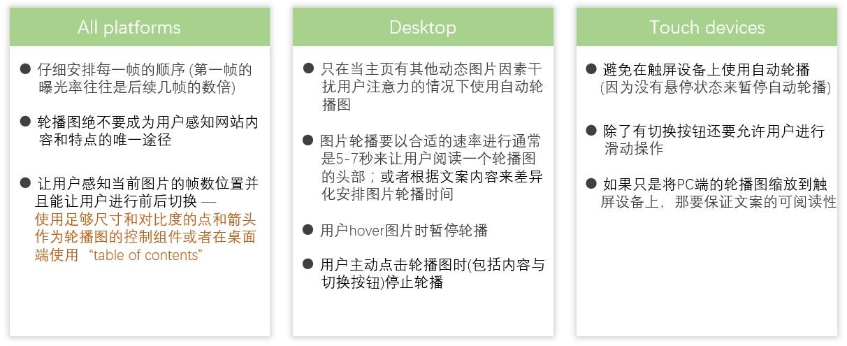 高手出品！10条让轮播图转化率更高的设计原则