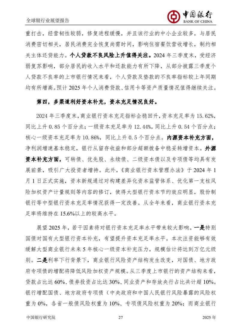 2025全球银行业展望报告（图29）