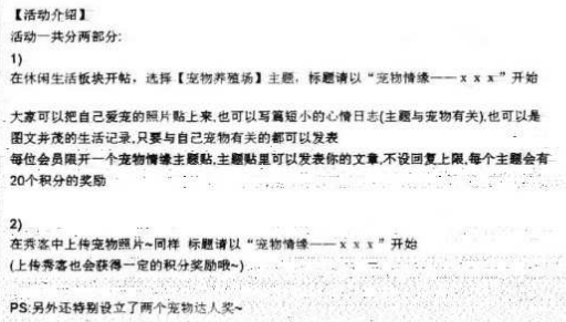 征文活动