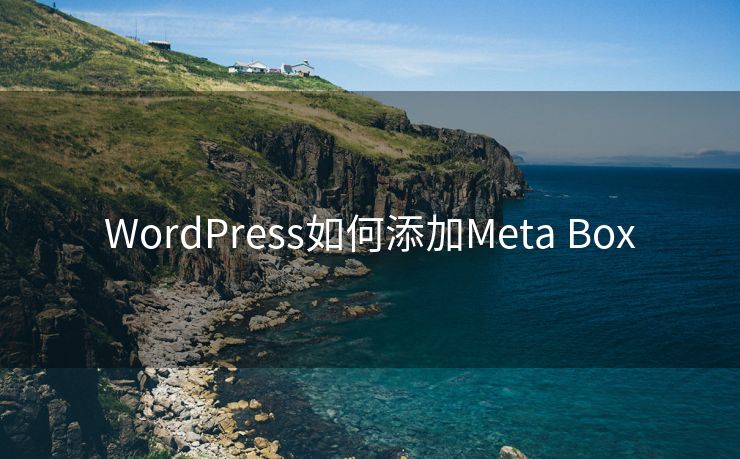 WordPress如何添加Meta Box