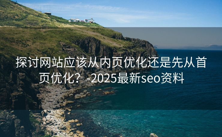 探讨网站应该从内页优化还是先从首页优化？-2025最新seo资料