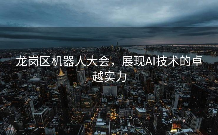 龙岗区机器人大会，展现AI技术的卓越实力