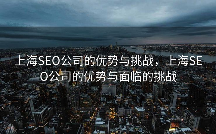 上海SEO公司的优势与挑战，上海SEO公司的优势与面临的挑战