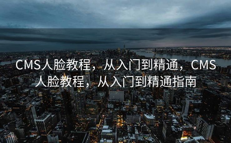 CMS人脸教程，从入门到精通，CMS人脸教程，从入门到精通指南