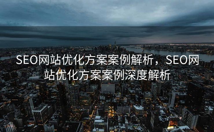 SEO网站优化方案案例解析，SEO网站优化方案案例深度解析