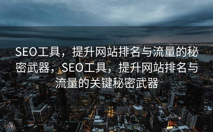 SEO工具，提升网站排名与流量的秘密武器，SEO工具，提升网站排名与流量的关键秘密武器