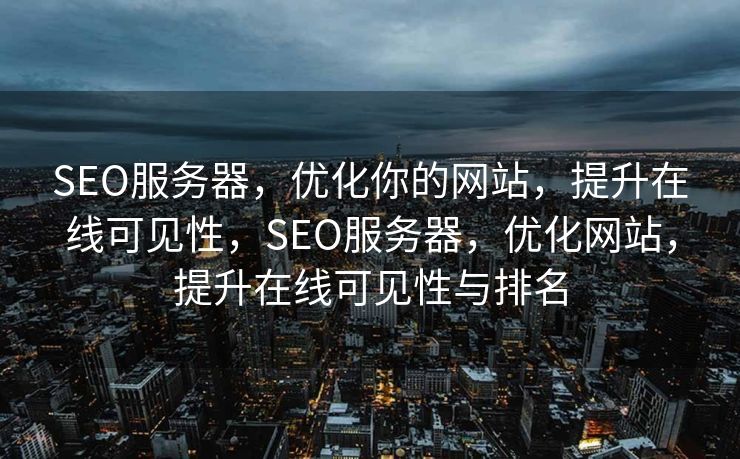 SEO服务器，优化你的网站，提升在线可见性，SEO服务器，优化网站，提升在线可见性与排名