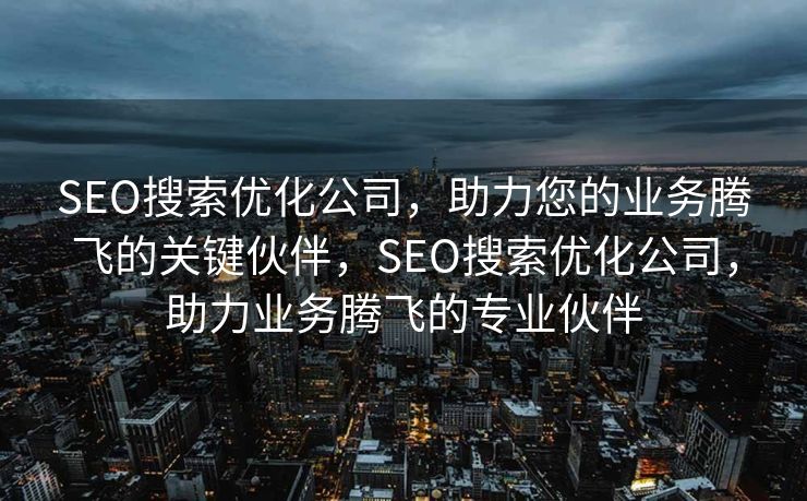 SEO搜索优化公司，助力您的业务腾飞的关键伙伴，SEO搜索优化公司，助力业务腾飞的专业伙伴