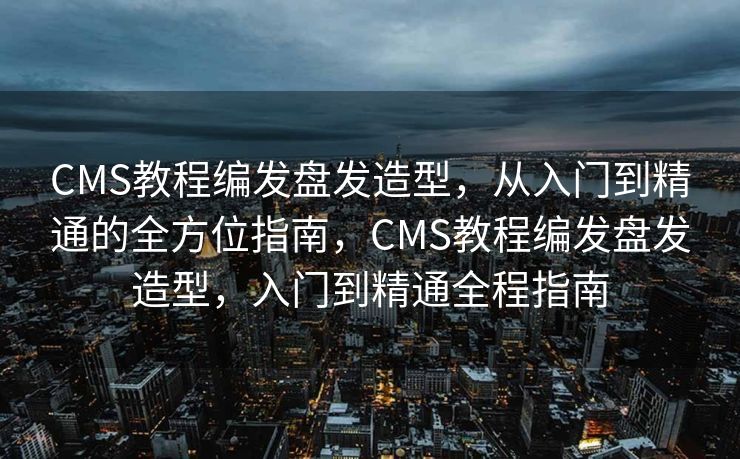 CMS教程编发盘发造型，从入门到精通的全方位指南，CMS教程编发盘发造型，入门到精通全程指南