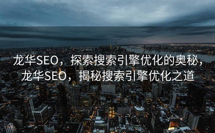 龙华SEO，探索搜索引擎优化的奥秘，龙华SEO，揭秘搜索引擎优化之道