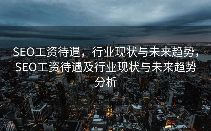SEO工资待遇，行业现状与未来趋势，SEO工资待遇及行业现状与未来趋势分析